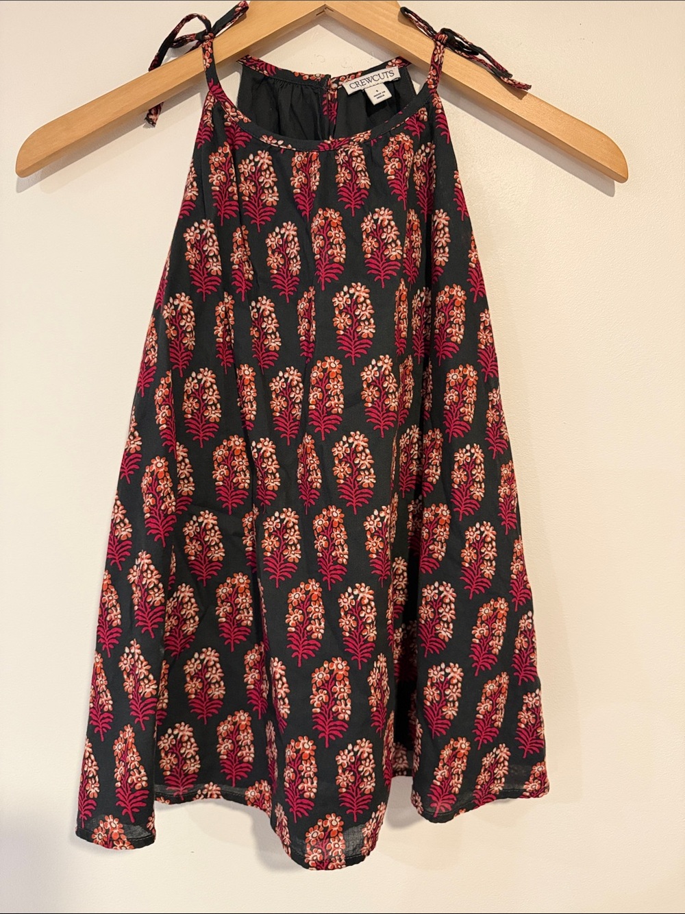 J Crew Crewcuts Girls Halter A-Line Sundress